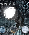Beast Bright 900000 Lumen Rechargeable Handheld Spotlight With Tripod Mount USB Output IPX5 Waterproof in stormy weather