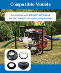 Honda 2 Pack Mechanical Seals For 2 Inch 3 Inch Gas Powered Semi Trash Water Pumps Replacement Seal Kit Fits Champion Generac Pulsar And WB Series Pumps WB30XT3 WT30XK4A WB20XT3 WH20XTAF Heavy Duty Pump Seal Set For Tough Use. Compatible WB30XT3 WT30XK4A WB20XT3 WH20XTAF water pump models