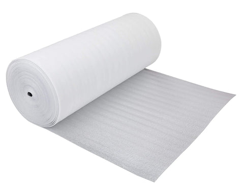 Thick 5mm Foam Core Insulation Roll 48 Inch By 50 Feet Reflective Radiant Barrier That Slashes Heat Transfer R Value Up To 15.7