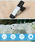 20 Pack Small Clamps For Garden And Crafts, Mini Heavy Duty Spring Clamps with three quarter inch jaw opening on wet surface