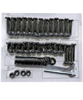 Plug And Play All In One Assembly Kit For Rocking Bistro Set With Mini Wrench And Hex Key, Includes 4 Nuts, 32 Washers, 25 M6 30mm Screws