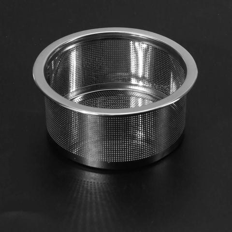 Stainless steel mesh strainer from Watch Parts Cleaning Jar With Stainless Steel Mesh Strainer Glass Cleaning Container For Maintenance And Modifications Small Parts Organizer For Screws Earrings 7cm By 3.5cm Lid Included.