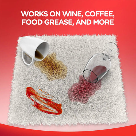 Carpet Cleaner Spray For Stains And Odors Deep Penetrating Spot And Stain Remover That Lifts Tough Messes, wine and coffee stains on carpet