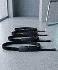 Couch Connector Straps 4 Pack For Sectional Sofas, 7.1 x 1.6 inch modular sofa bands with adjustable hook and loop on floor