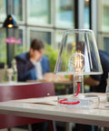 Transloetje Table Lamp Set Transparent LED Lighting Showcasing Edison Style Inner Bulb Energy Saving Glass Lamps For Cozy Vibe