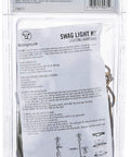 Package of Antique Brass 15-Foot Swag Light Kit With Chain And Inline Switch, 20-Foot Cord, Hooks Included, Durable Ceiling Pendant Lighting