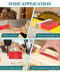 15 Piece Setup Block Set for Woodworking, Pro Grade Aluminum Height Gauges used on milling machine and table saw