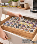 Neat K Cup Pod Organizer For Countertop Or Drawer Holds 35 Coffee Pods Perfect For Office And Kitchen Compact K Cup Storage Rack