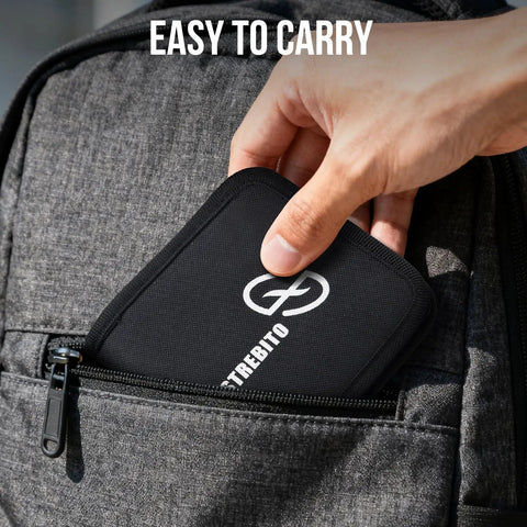 Carrying case for Damaged Screw Extractor Set For Easy Removal Of Rusty Stripped Screws Nuts And Bolts With Magnetic Extension