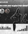 LS Engine Serpentine Bracket Kit For Alternator And Power Steering Pump Swap Compatible With Chevrolet, anodized finish