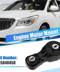 Rock Solid Engine Motor Mount And Torque Strut Bracket 25840458 for Buick Enclave fits factory locations with durable design.