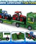 Big 25 Inch Farm Truck Toy With Tractors 3 In 1 Fun Farm Vehicle for Toddlers Boys Ages 3 4 5 6 with detachable truck head