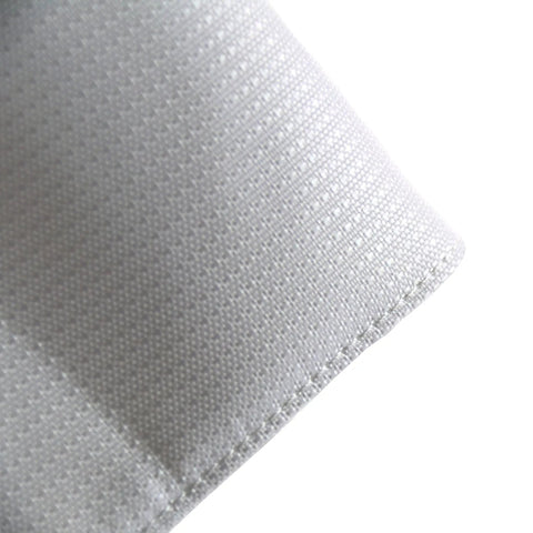 Close-up texture of Left Hand Padded Fencing Glove For Foil Epee And Saber, Leather Sheepskin Mitt With Palm Padding, Size Small