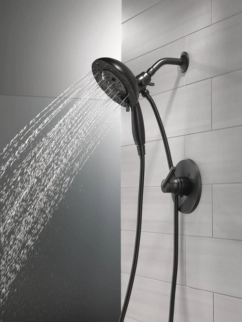 Totally Chic Matte Black Shower Trim Kit Single Handle Bathroom Faucet Set Modern Minimalist Design Quick Wall Refresh For Trendy Baths Showerhead And Valve Sold Separately Today