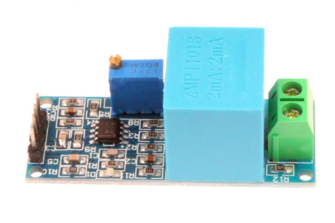 Dead Simple Precision Voltage Transformer Module Measuring Zero To Two Fifty Volt AC single-phase sensor with adjustable potentiometer.