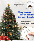 12-Pack Bronze Mini Lanterns With Remote Control, 5.1 Inch Tall Vintage Western Lanterns for Christmas tree decoration close-up