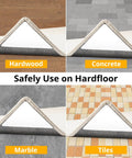 12 Pack Rug Tape For Hardwood Floors Keeps Rugs In Place With No Slip on hardwood, concrete, marble, and tile surfaces
