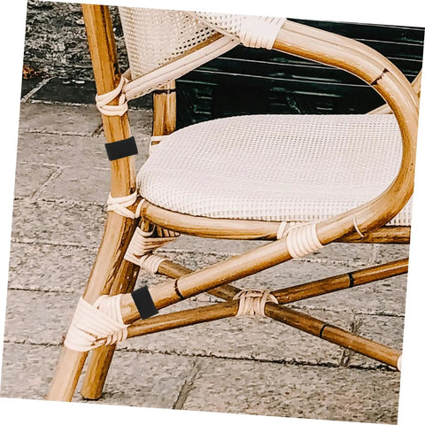 Rattan wicker chair with Outdoor Sectional Sofa Clips 4 Pack For Patio Furniture Easy Install Rattan Wicker Chair Fasteners attached.