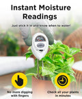 3-In-1 Soil Moisture, Light, And pH Meter For Indoor And Outdoor Plants No Batteries Required Hygrometer Tester in plant pot
