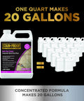 Stain Proof Daily Floor Cleaner Concentrate With Enzymatic Cleaning Formula for multiple gallons displayed in bottles