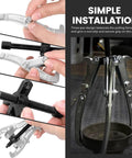Beast Mode Heavy Duty 3 Jaw Gear Puller Set With Reversible Jaws For Pulley Bearing Flywheel Removal in installation process