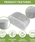 Water Filter Replacement And Housing For Ninja ES701 ES601 Espresso Machines Easy Install Kit close-up of filter material