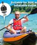 Inflatable Paddle Board Pump Adapter Kit With Boat Standard Valve Converters and Nozzle Set for kayak inflation