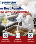 Heavy Duty Reusable Fryer Oil Filter Bag With Micro Mesh Strainer For Restaurant Kitchens used to improve cooking oil quality.