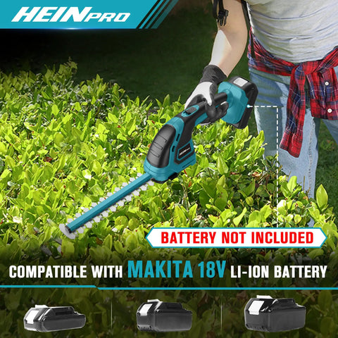 Cordless Hedge Trimmer Tool Only For Makita 18V Battery Battery Not Included Handy Lightweight Bush Trimmer For Yard Garden Edging