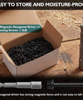 Heavy Duty Joist Hanger Screws Bulk 9 X 1-1/2 Inch Connector Screws With One Quarter Inch Hex Head And Washer For Galvanized Fencing Decks