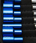 Pro Grade Do It All RC Tool Set for Air and Surface Startups with aluminum nut drivers in zipper case.