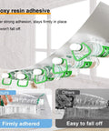 Premium Waterproof Marble Peel And Stick Wallpaper Slick Self Adhesive Decor Rolls Heavy Duty Game Changer For Kitchen Backsplash Bathroom Tile Quick Fix Solid Room Refresh showing strong epoxy resin adhesion.