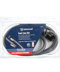 Marine Fuel Line Kit 6 Foot 3/8 Inch Hose With Tank and Engine Fittings Primer Bulb EPA Compliant CARB Approved labeled in packaging
