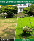 70 Inch Heavy Duty Lawn Thatching Rake With Adjustable Stainless Steel Handle For Dethatching Leaves And Loosening Soil Before and After Use