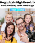 USB Camera With 120fps High Speed 4K 12MP Golf Swing Camera 3X Manual Optical Zoom Lens Plug And Play for image clarity comparison