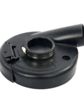7 Inch Vacuum Dust Shroud Cover For Angle Grinder Hand Grinder Convertible Easy Install Dust Control For Cement Stone Concrete Iron Core Rubber Outer With Durable Clamps Keeps Your Workspace Clean