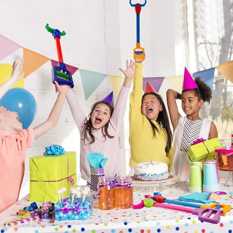 4 Pack Interactive Toy Grabber Claw Robot Arm Reacher Set For Kids, 18 Inch Multicolor Play Tool, Boosts Hand Eye Coordination And Fine Motor Skills While You Play
