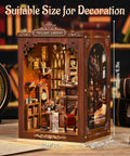DIY 3D Wooden Book Nook Kit For Adults Teens And Beginners A Miniature Tiny House For Bookshelf Decor An Awesome Gift