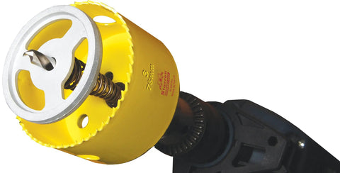 Core Ejector For 5-1/4 Inch To 8-9/32 Inch Hole Saws attached to drill, Pro Grade Drill Accessory For Reducing Cut Depth And Easing Core Removal, Fits 133mm To 210mm Saws, Durable US Made Tool