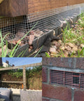 Sturdy Galvanized Hardware Cloth Wire Mesh Roll 4In X 20Ft Chicken Wire Fence in garden and wall applications
