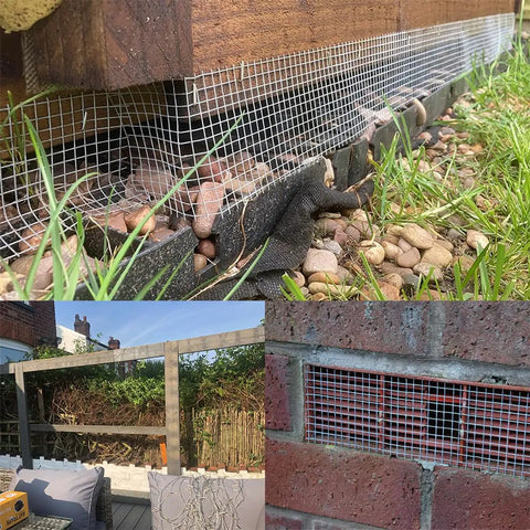 Sturdy Galvanized Hardware Cloth Wire Mesh Roll 4In X 20Ft Chicken Wire Fence in garden and wall applications