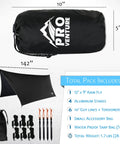 Waterproof Hammock Rain Fly Hex Tarp 12 By 9 Feet with accessories and packaging included