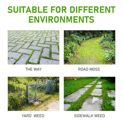 Image showing environments suitable for 2 Pack 6 Inch Steel Wire Brush Cutter Trimmer Head Replacement For Electric Cordless String Trimmer.