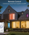 Dope RGB Color Changing WiFi Smart Light Bulbs 3 Pack 7W E26 A19 LED Bulbs For Alexa Google Home Siri No Hub Required
