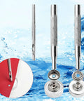 Stainless Steel Snap Fasteners Kit 320 Pieces Heavy Duty 15mm Press Studs For Clothes Bags Leather Boat Canvas, tools shown.