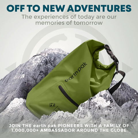 Waterproof Dry Bag 20L With Front Zip Pocket And Phone Case Heavy Duty 500D PVC for outdoor adventures