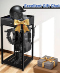 Police Gear Stand With Gun Storage, Heavy Duty Metal Rack For Gear Organization, 42 By 18 By 18 Inches with gift boxes