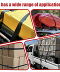 Heavy Duty Self Retracting Ratchet Straps 1 Inch Wide 12 Feet Long With 1500 Lb Break Strength used on truck and boxes