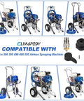 Prime Spray Valve Kit Replacement For Airless Paint Sprayers Upgrade Kit Compatible With Graco 210 230 390 395 490 495