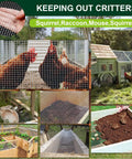 Real Deal 1/8 Inch Hardware Cloth 16 By 10 Feet 27 Gauge Hot Dip Galvanized Welded Wire Mesh for chicken coop with critters.